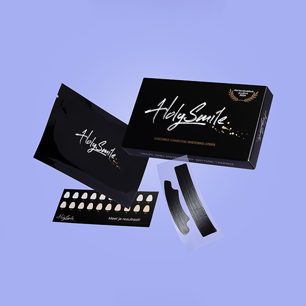 Pacchetto di strisce sbiancanti e penna